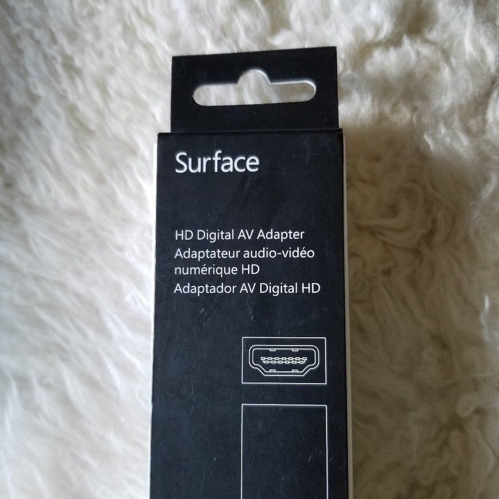 HD digital AV adapter for Surface RT, NWT
